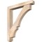 Ekena Millwork Balboa Craftsman Smooth Bracket w/ Offset Brace, Douglas Fir, 5 1/2"W x 36"D x 40"H BKT0604X36X40BOA04SDF - alternate 1